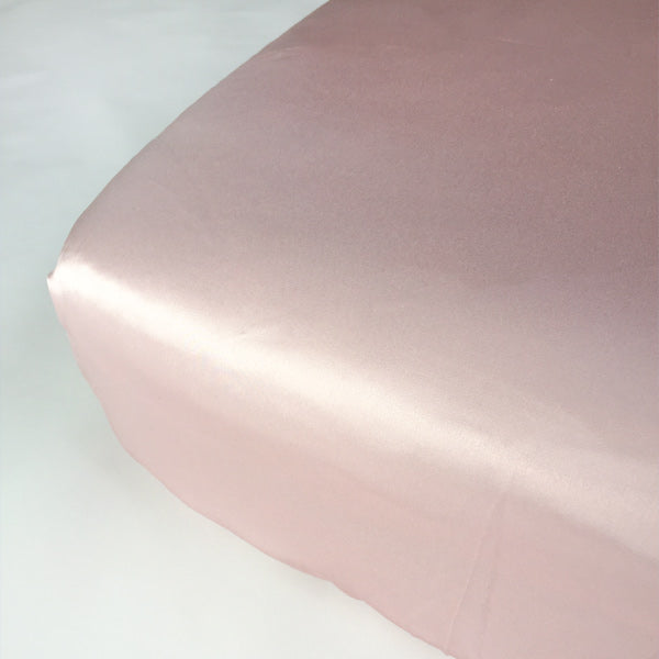 Silk cot sheet pink | Monday Silks 