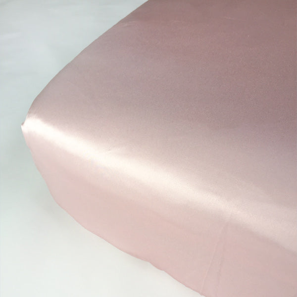 Silk cot sheet pink | Monday Silks