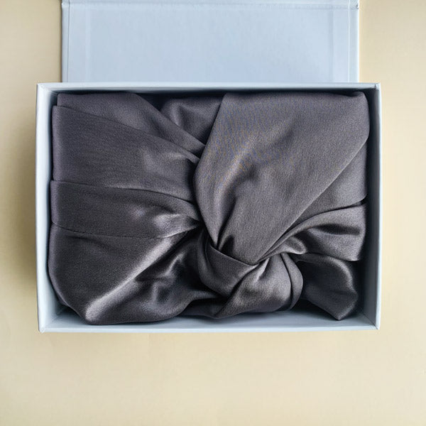 Silk Sleep Hair Turban Bonnet - Double layer