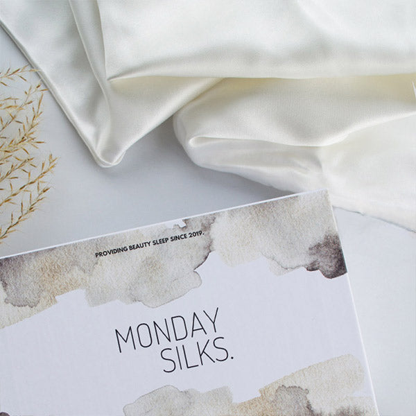 King Silk Pillowcase - Off White
