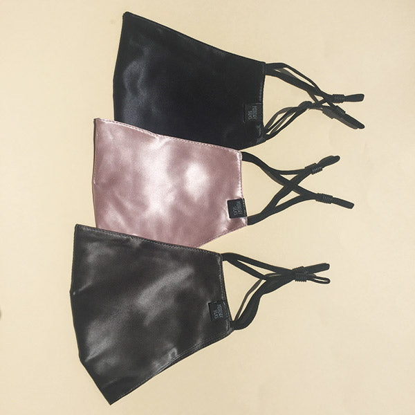 Silk Face Mask Double Layer 3 Pack