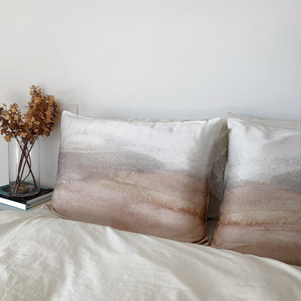 watercolour by monday silks nz silk pillowcase
