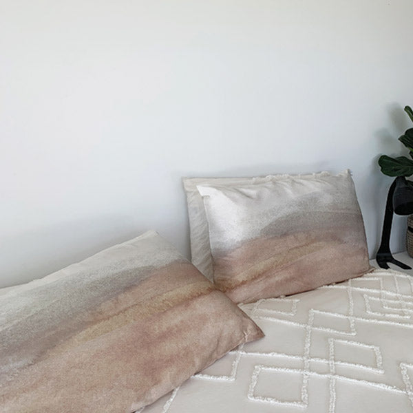 watercolour by monday silks nz silk pillowcase