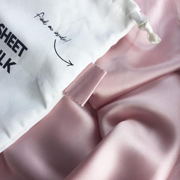 Mulberry Silk Cot Sheet to reduce baby bald spots