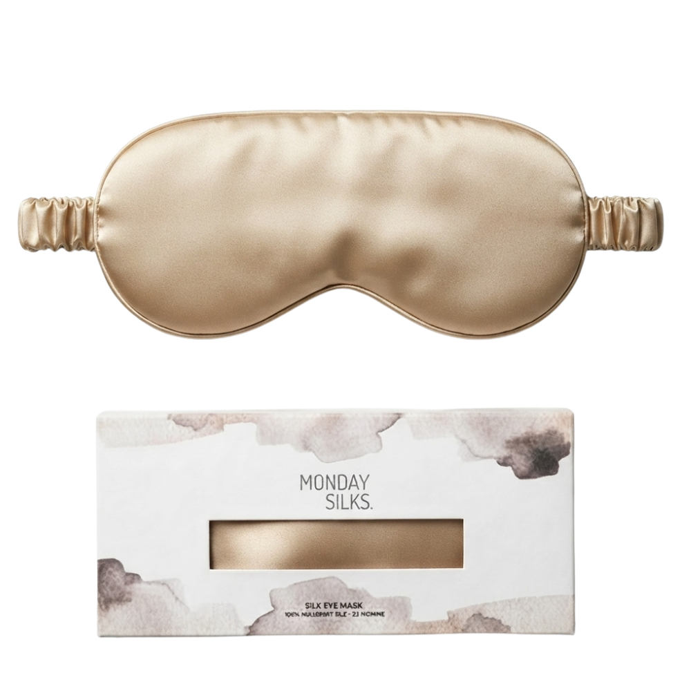 Silk eye mask nz champagne 