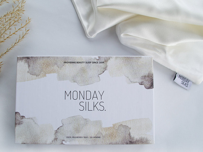 Silk Pillowcase Envelope - Off White