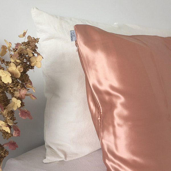 Mulberry Silk Pillowcase Rose Gold
