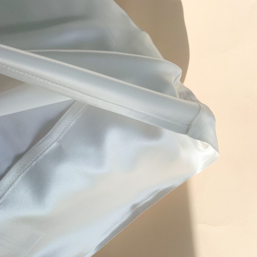 Silk Pillowcase Off White Envelope closing Monday Silks Monday