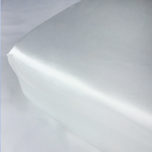 silk cot sheet white | Monday Silks NZ